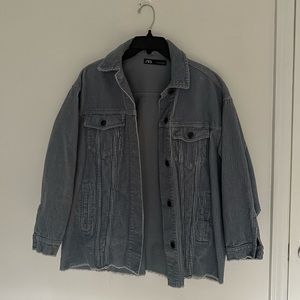 Zara Pastel Blue Jacket